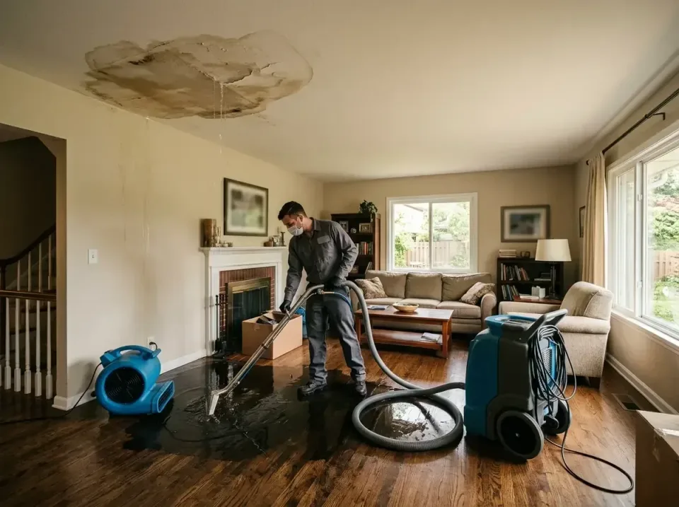 attic-pipe-burst-ceiling-drip-008 — frequently asked questions, Water Damage Restoration & Carpet Care in Ranson, WV
